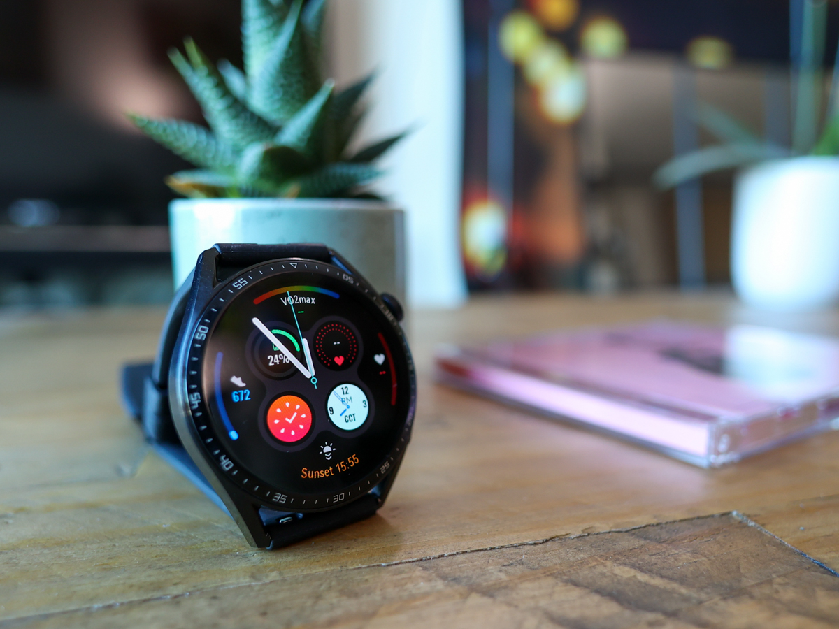 Huawei Watch GT 3 (46mm) Black GPS + Bluetooth Smartwatch NEW