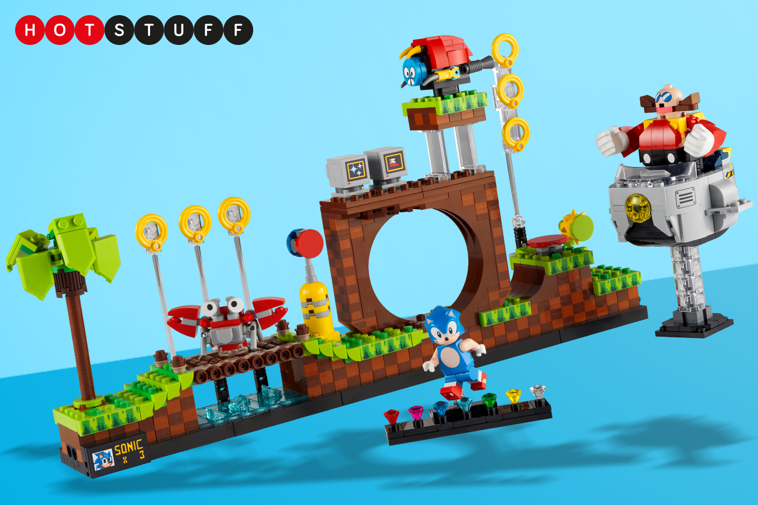 Lego Ideas Sonic the Hedgehog Green Hill Zone is a 1125-piece love ...