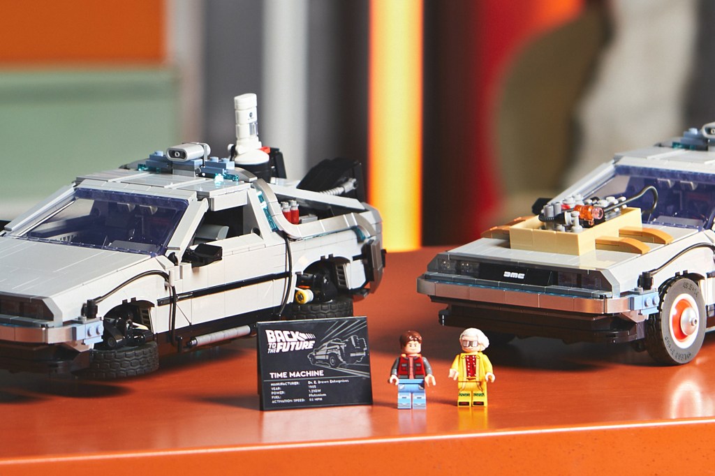 Great Scott! Lego has revealed a 1872-piece 3-in-1 Back to the Future  DeLorean Time Machine