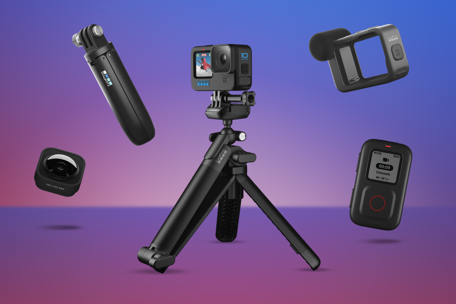 Buy GoPro Travel Mounting Kit for Camera 360 Swivel Black Online  Croma