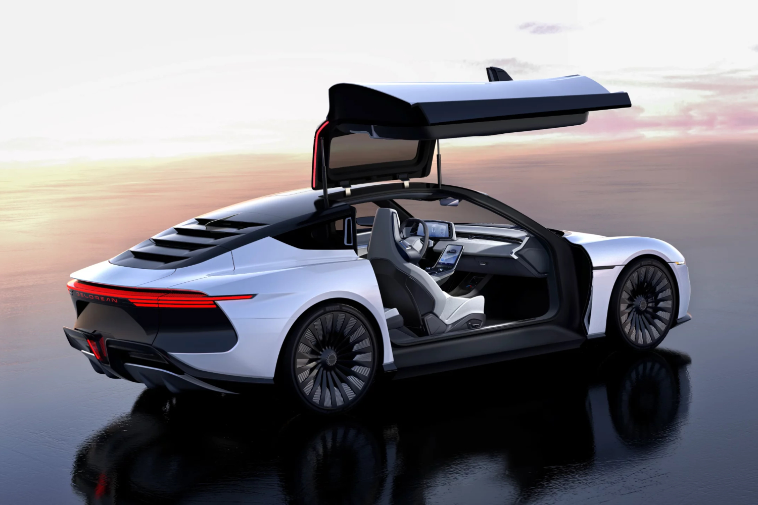 Great Watt DeLorean Gives First Look At Upcoming Electric Alpha 5 Stuff   DeLorean Alpha 5 Featured 