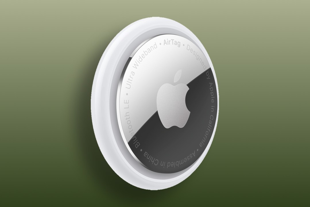 Apple AirTag close-up
