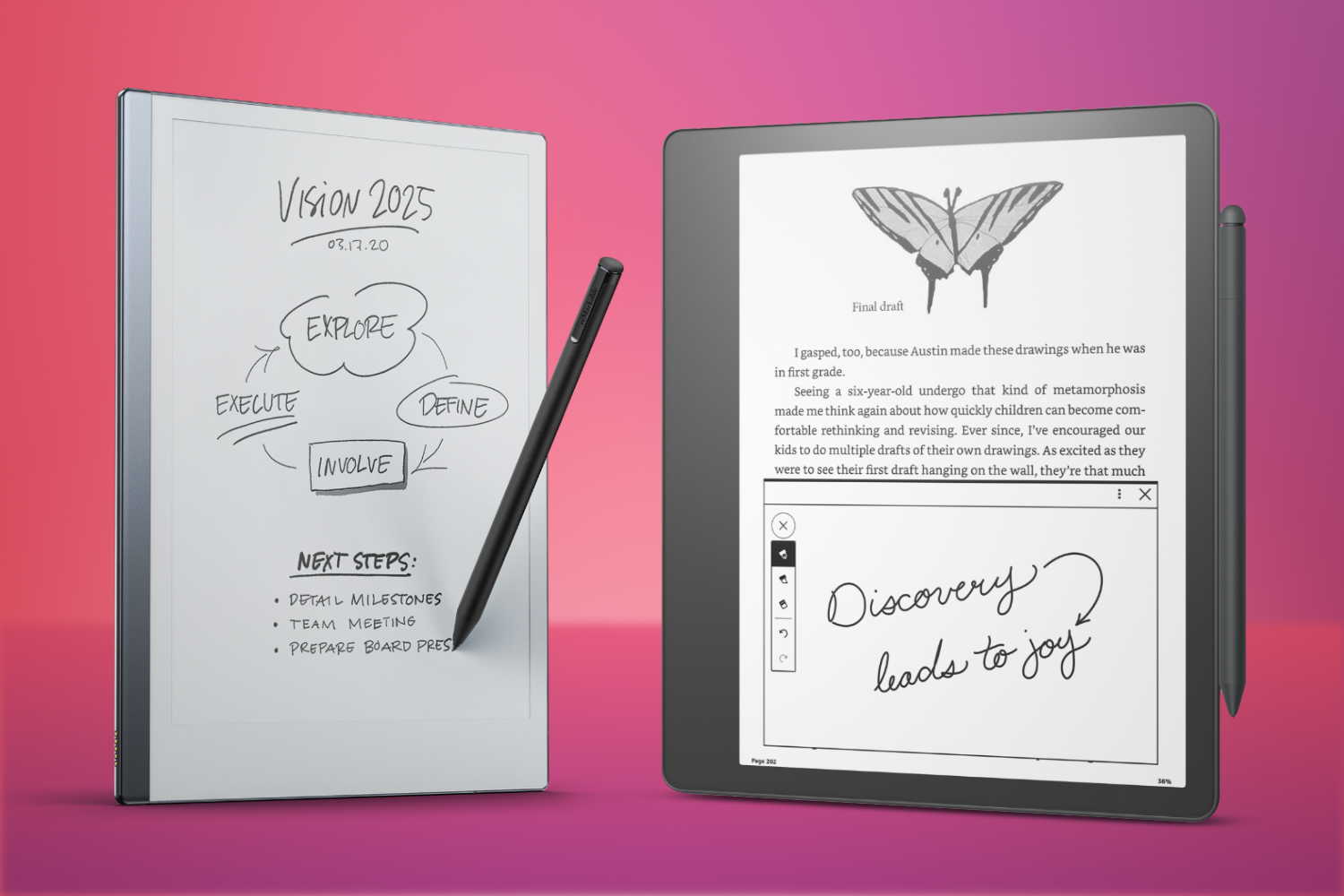 The Kindle Scribe is great, but the Kobo Elipsa 2E is the better
