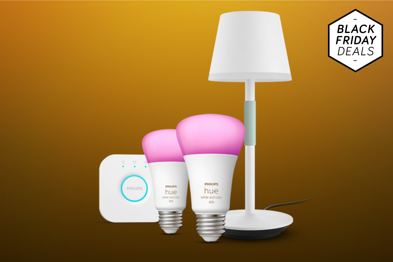 Philips Hue's two-bulb starter kit is on sale with a Hue Bridge
