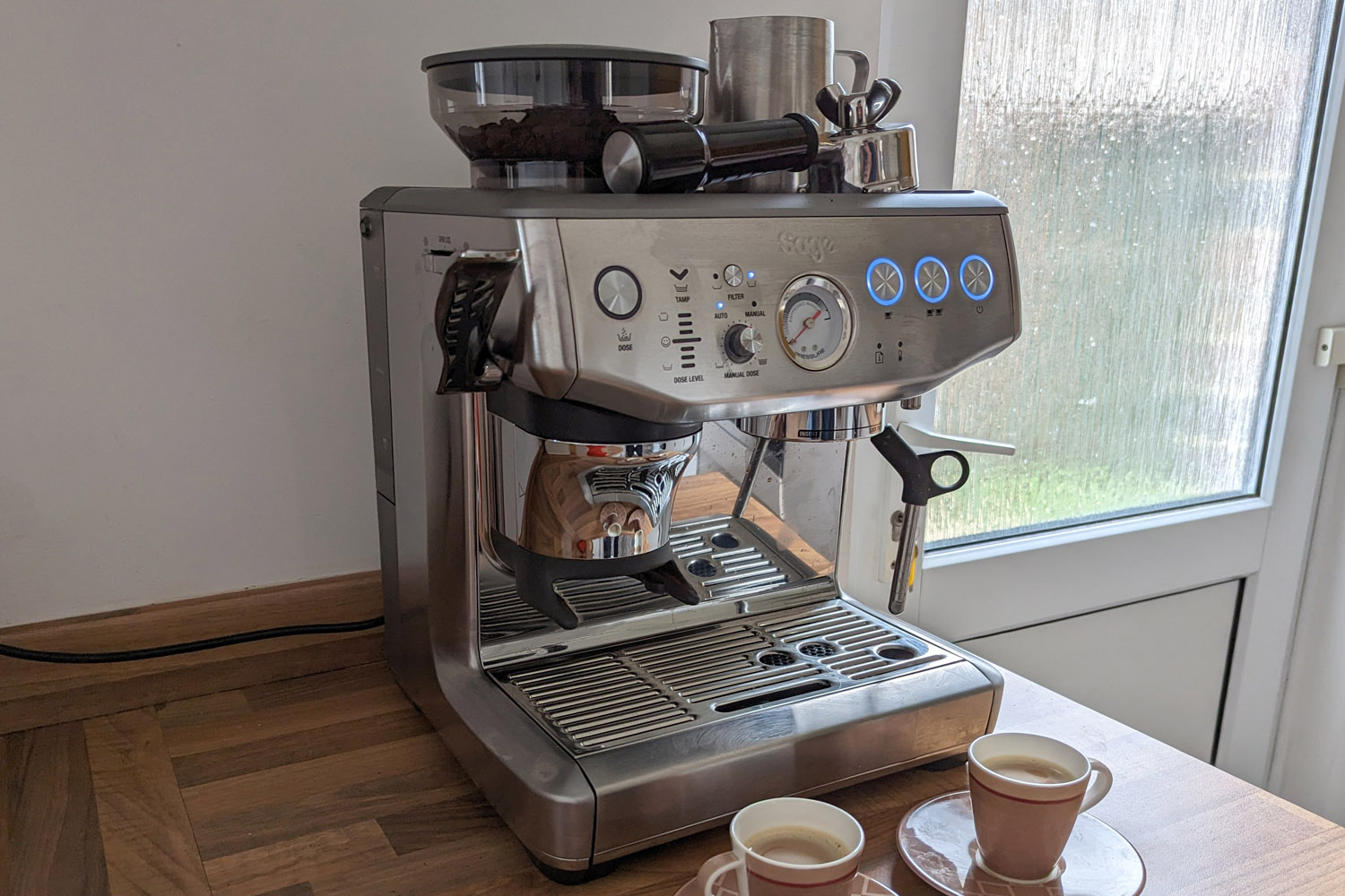 Breville Barista Express Impress Review: An Espresso Machine With Training  Wheels