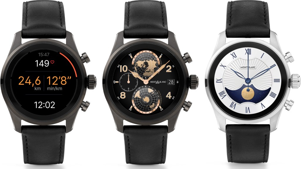 Montblanc Summit 3 watch faces