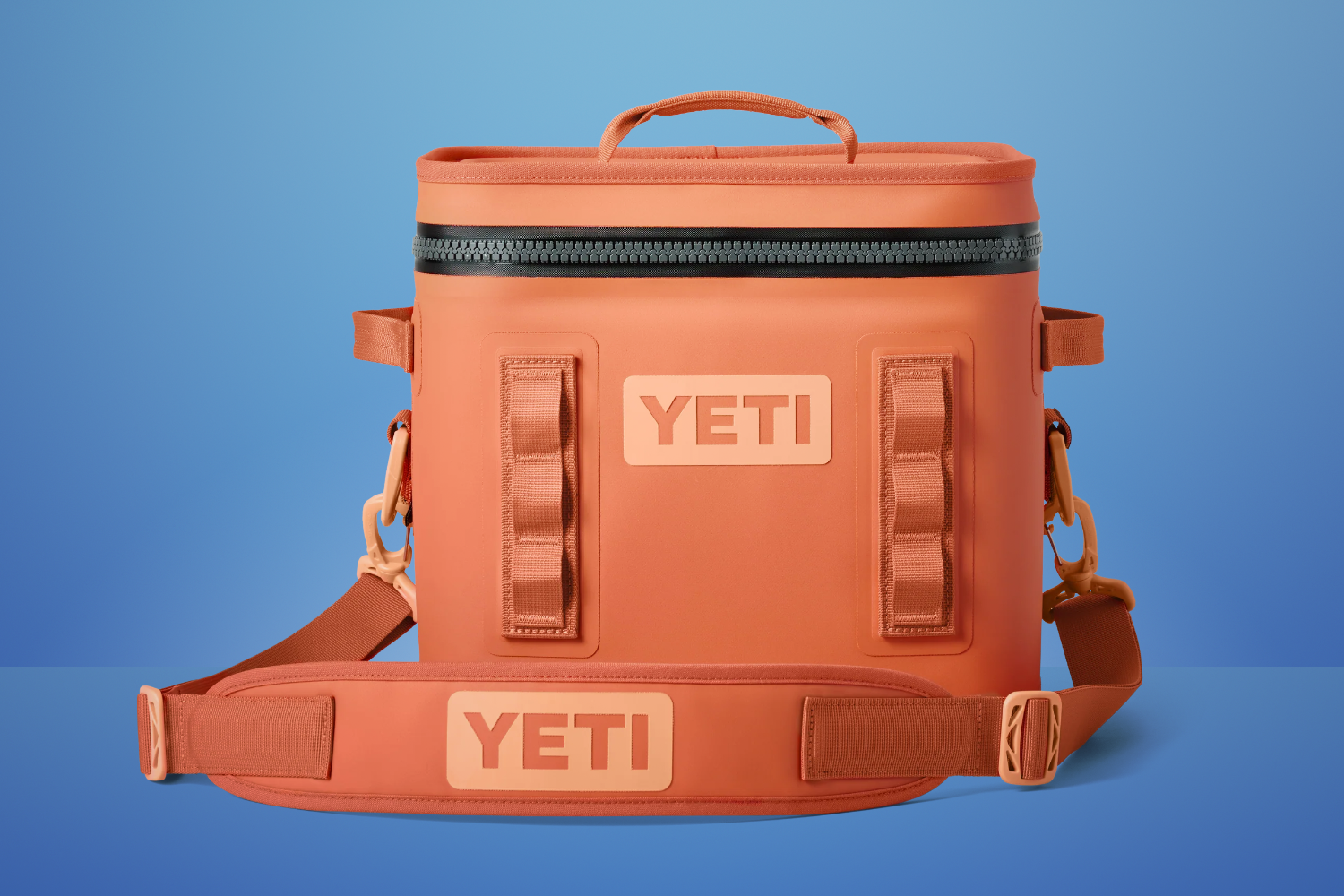 This stylish Yeti cooler sack chills a round's worth of drinks