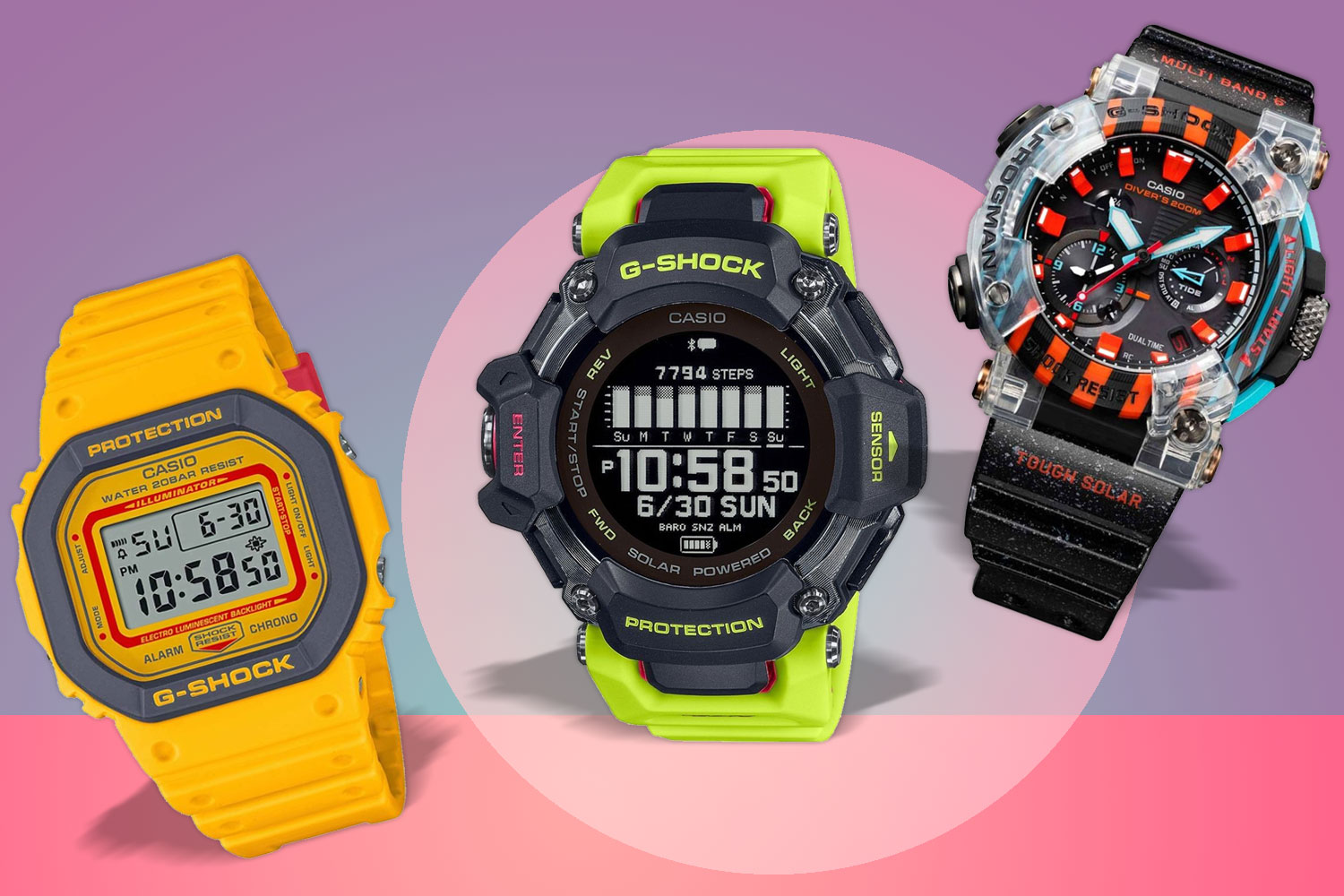 CASIO G-SHOCK G-SQUAD 5600 SERIES – japan-select