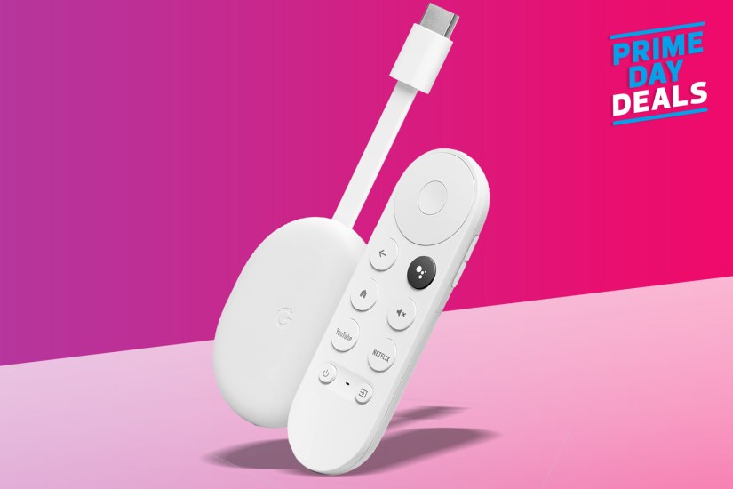 You owe your telly this half price Chromecast with Google TV during Prime Day