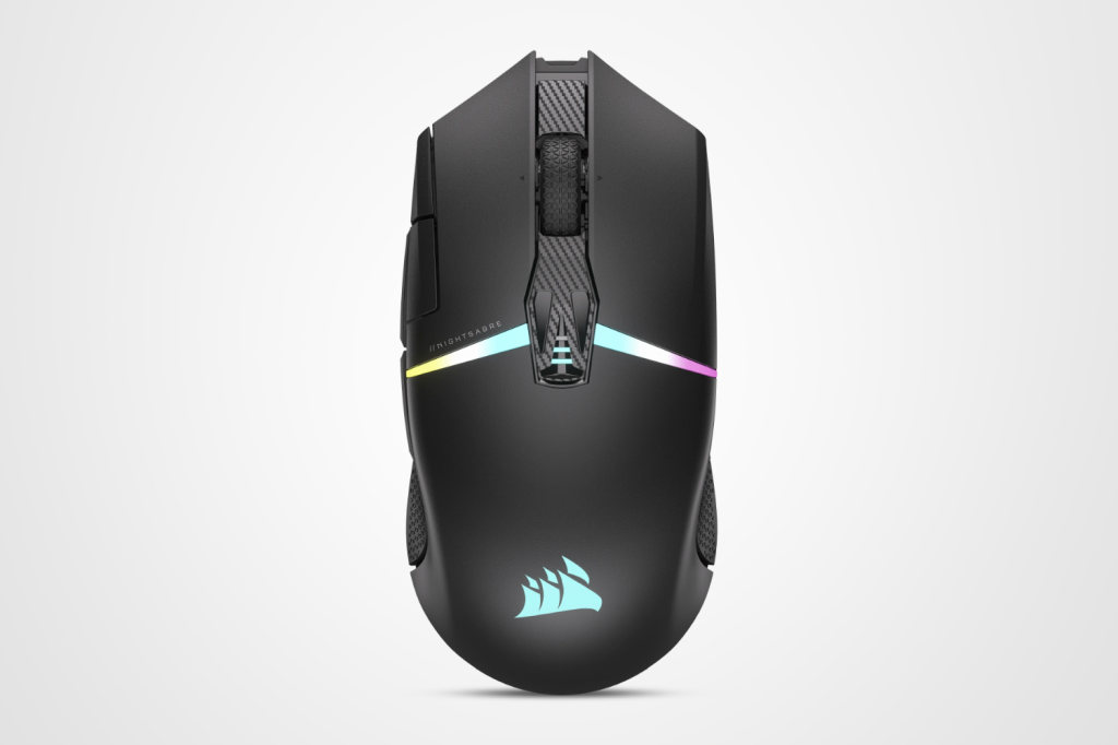 Stuff's round-up of the best mice features the Corsair Nightsabre wireless mouse