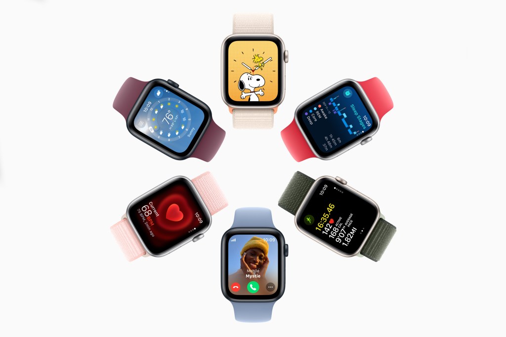 Apple Watch SE 6 colours