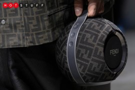 Fendi and Devialet teamed up to create this designer portable speaker