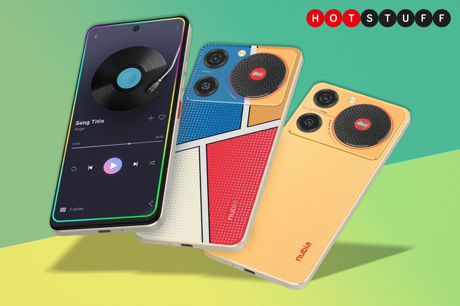 The headline pretty much sums it up, but the Nubia Music is a wild smartphone that’s all about the sound — namely a huge rear speaker that’s cap