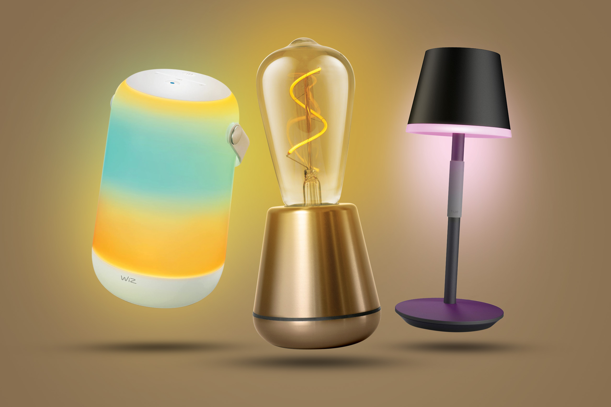 Three of the best portable smart lamps for when using the big light is just too much