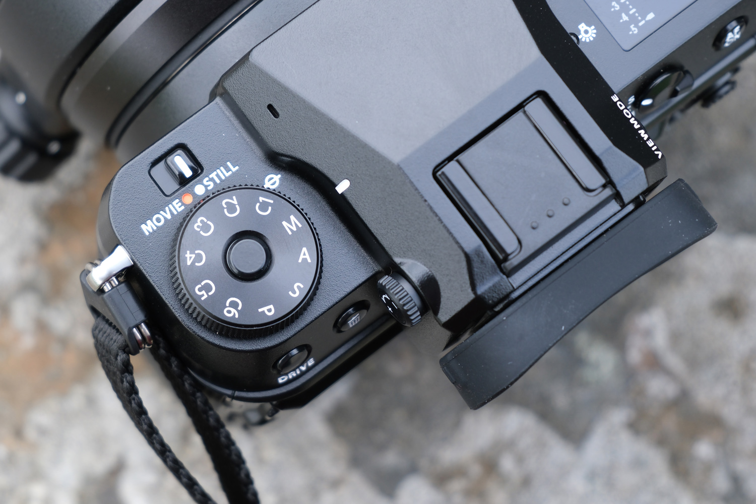 Fujifilm GFX100s II hands-on review mode dial