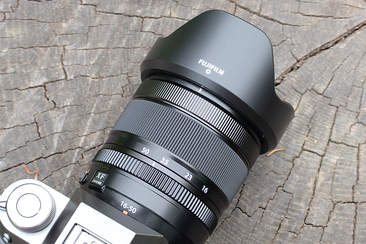 Fujifilm X-T50 hands-on review lens