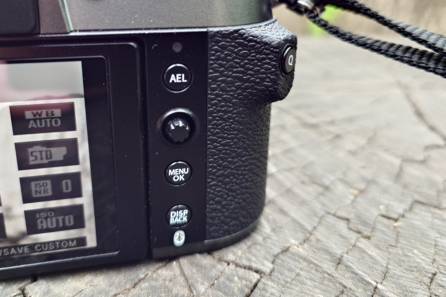 Fujifilm X-T50 hands-on review rear buttons