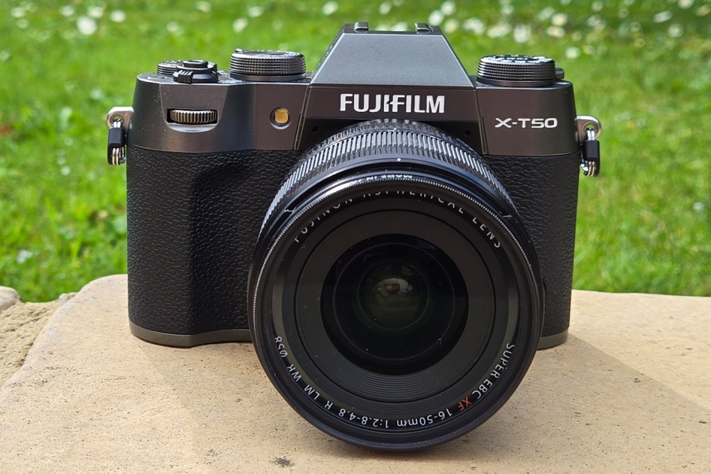 Fujifilm X-T50 review front