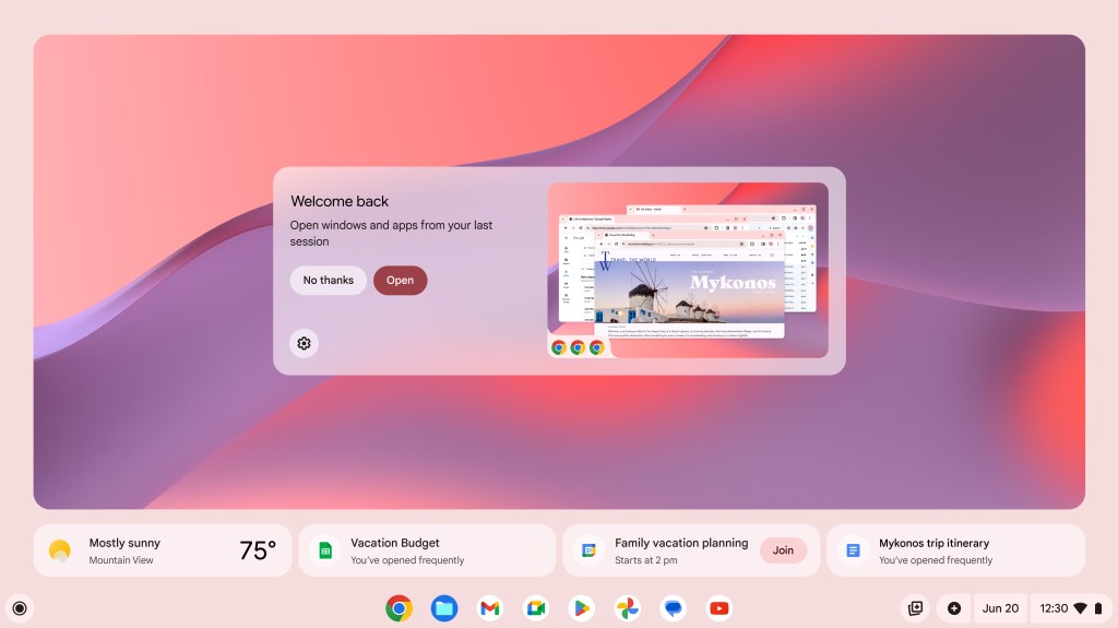 Google Chromebook Plus with Gemini coming soon overview