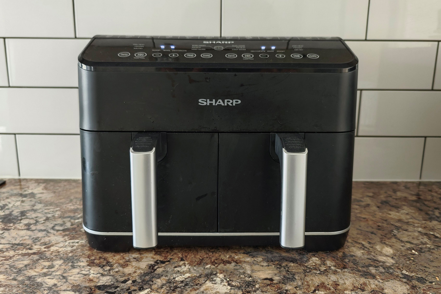 Sharp Dual Drawer Air Fryer review front