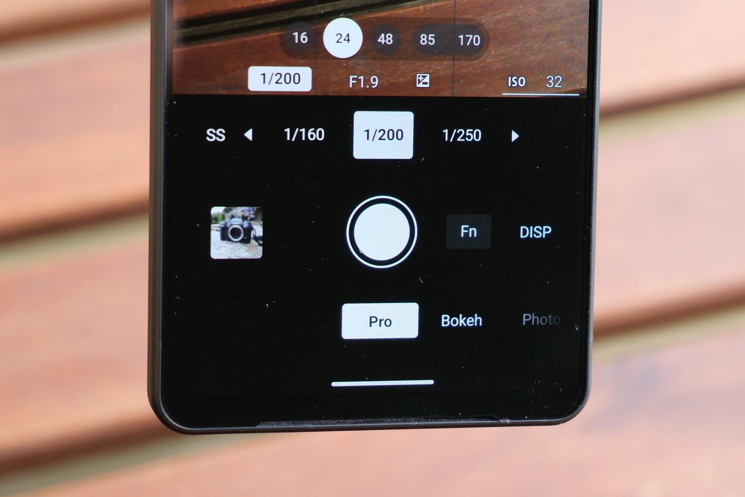 Sony Xperia 1 VI review camera app pro mode