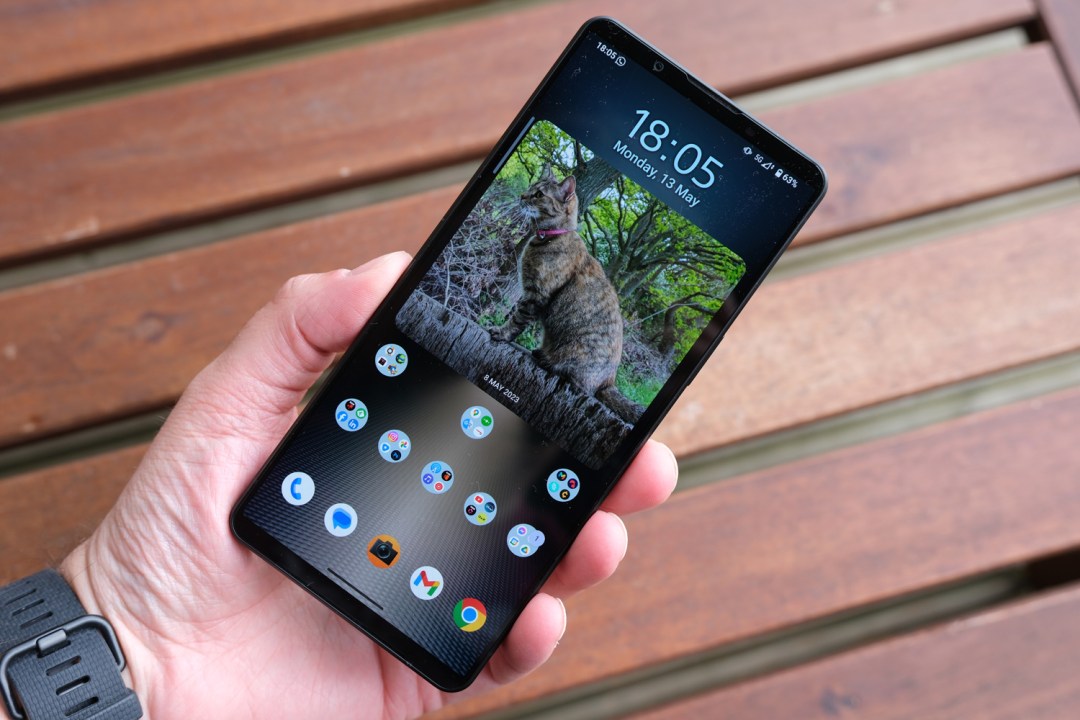 Sony Xperia 1 VI review in hand front