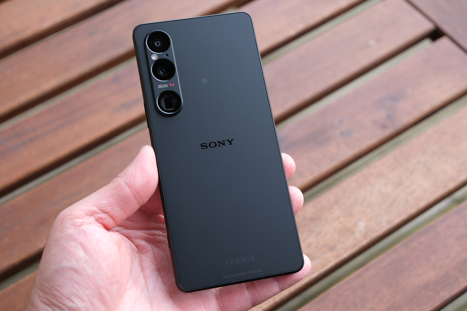 Sony Xperia 1 VI review in hand rear