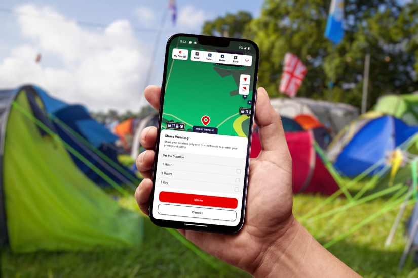 How Vodafone’s 2024 Glastonbury app will help you find your tent and not get lost