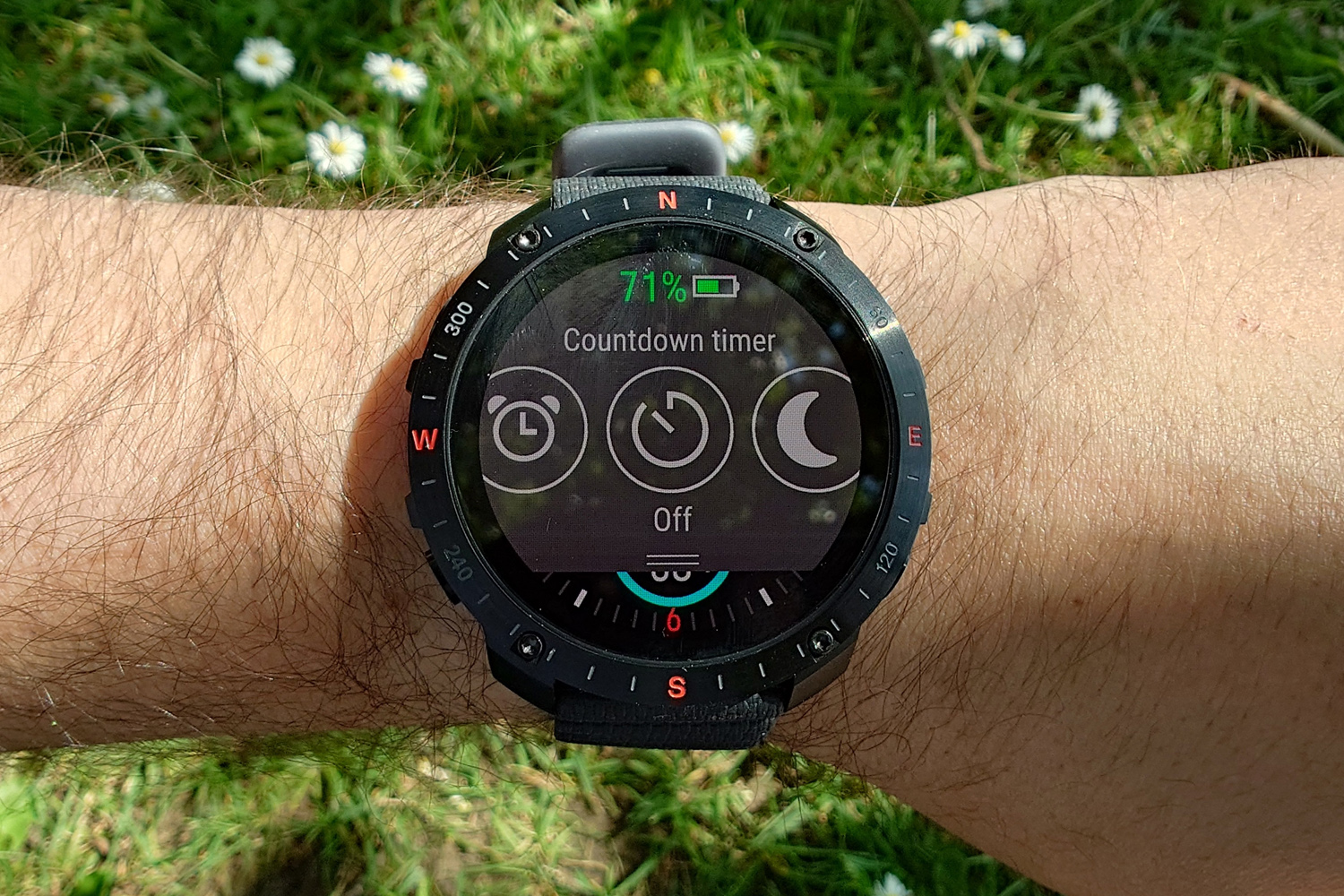 Polar Grit X2 Pro watch review quick shortcuts