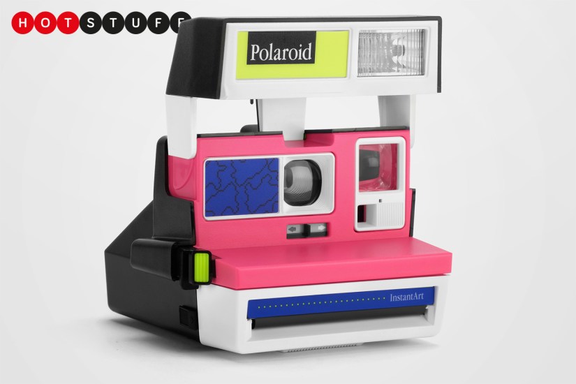 This special edition Polaroid is a neon-soaked 80s throwback