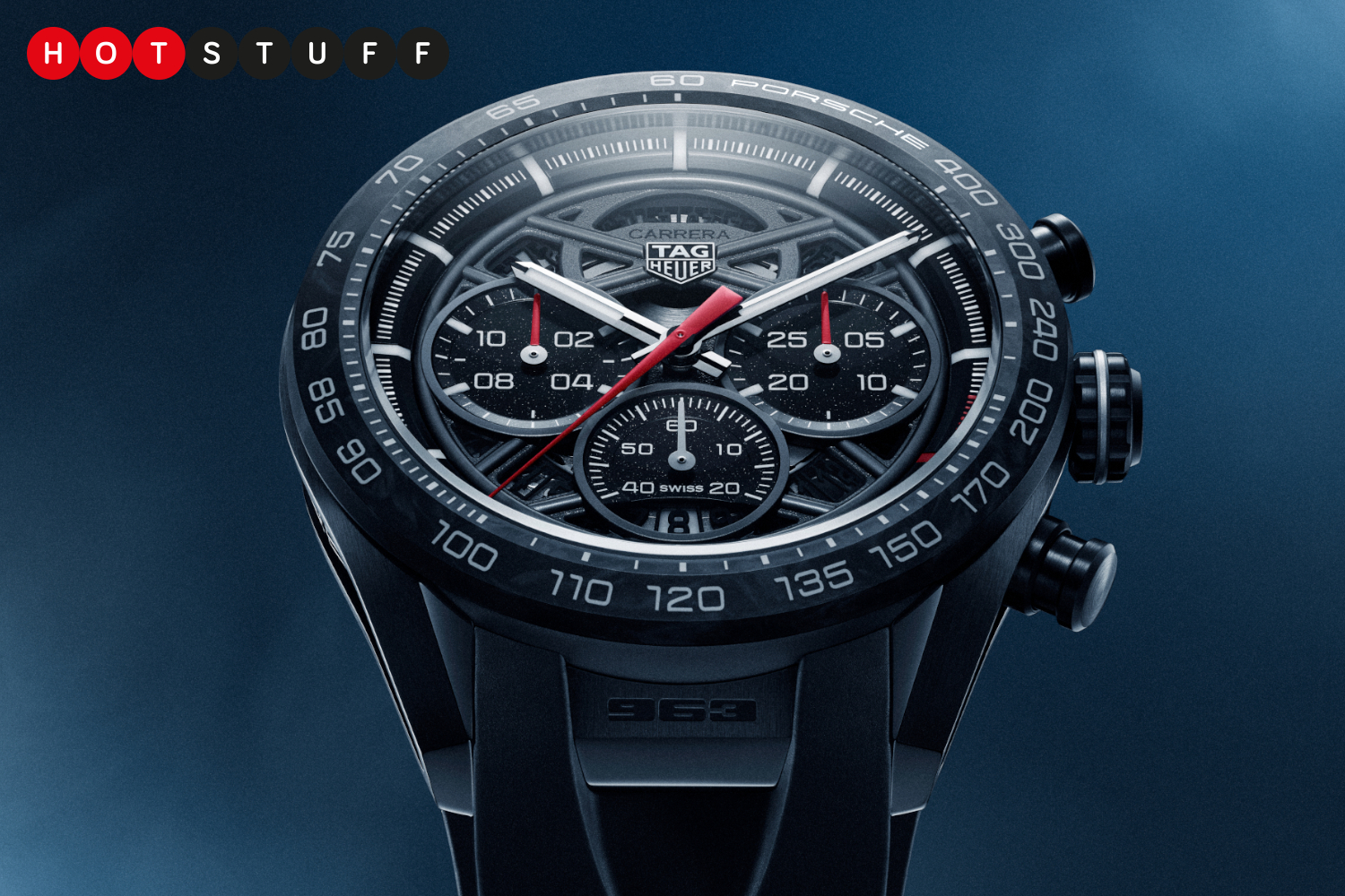 TAG Heuer Carrera Chronograph x Porsche 963 gets pole position