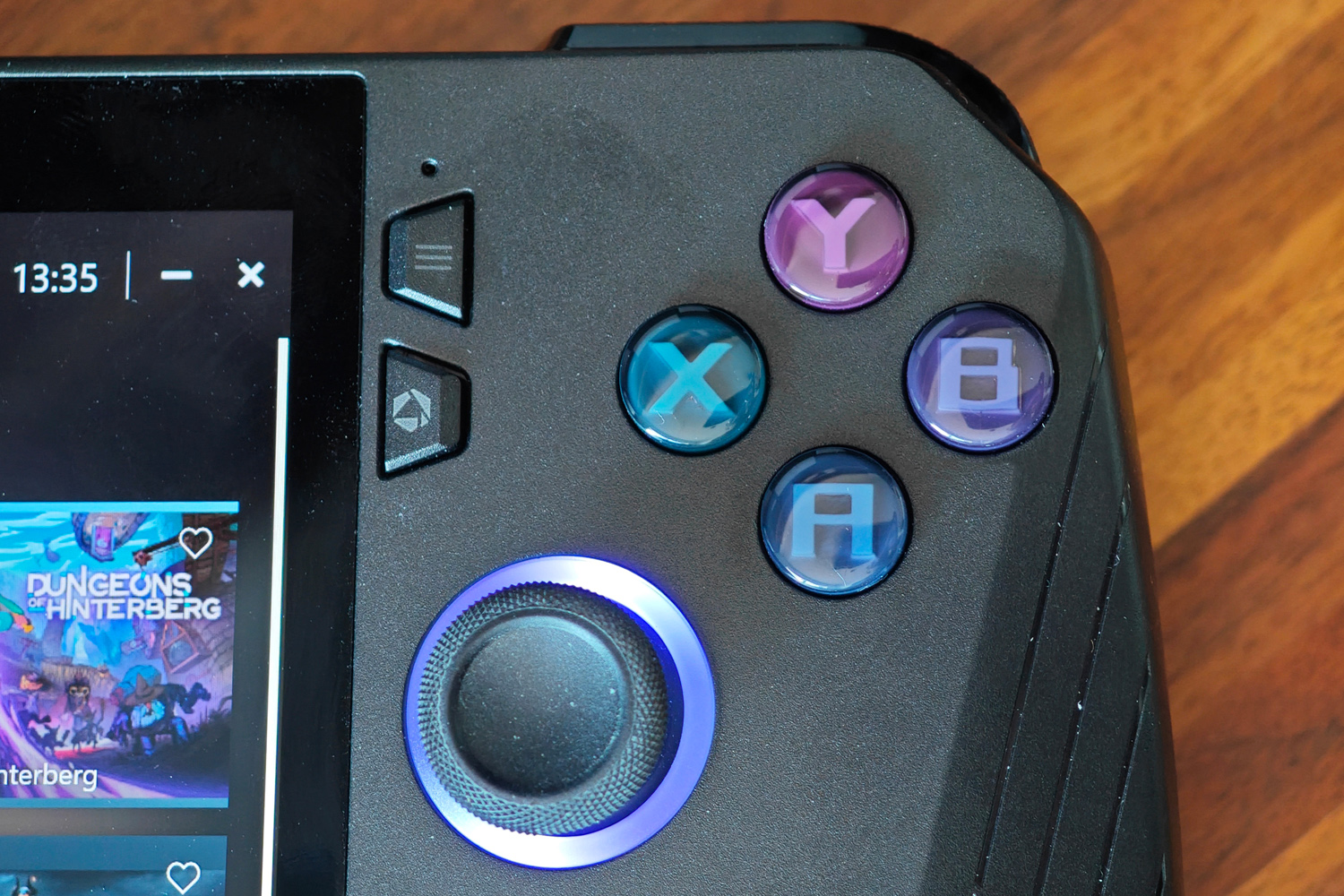 Asus ROG Ally X review face buttons