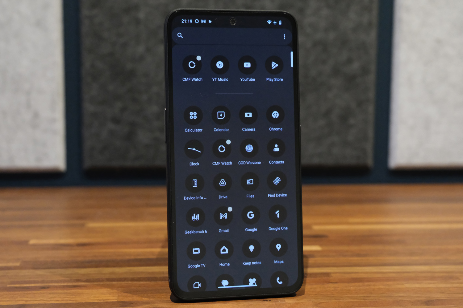 CMF Phone 1 review app drawer