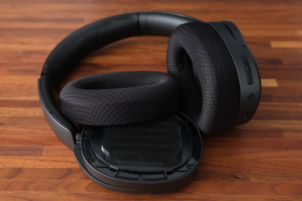 Edifier Stax Spirit S5 review ear cups removed