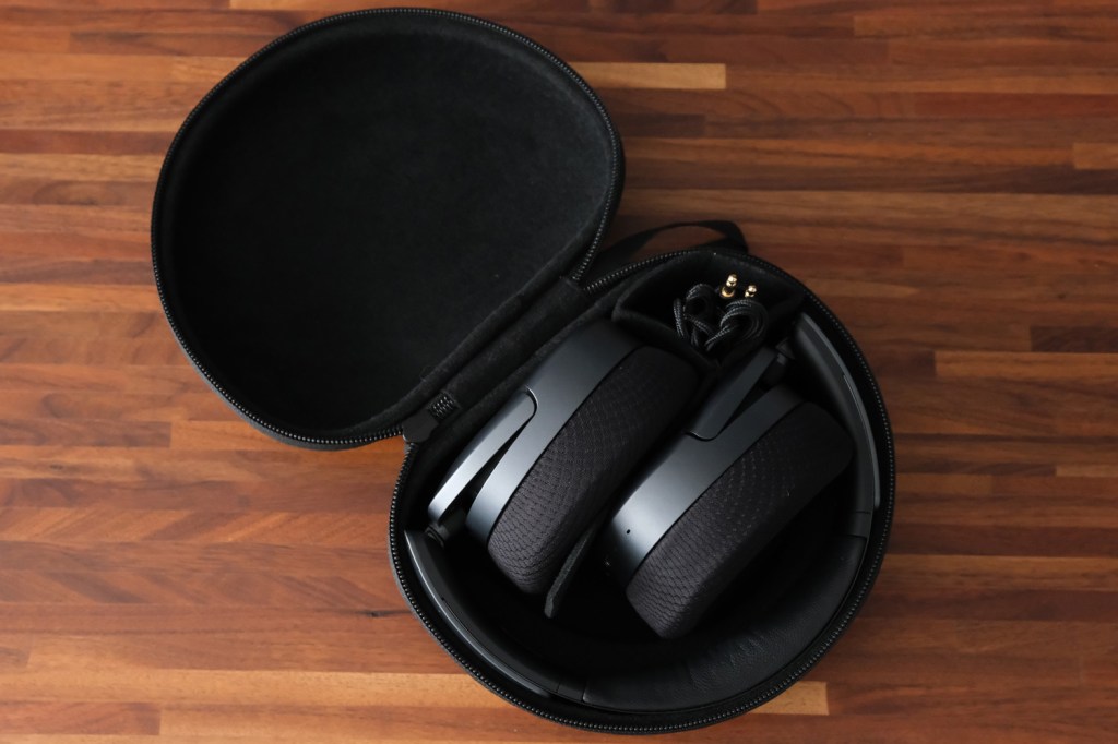 Edifier Stax Spirit S5 review headphones in case