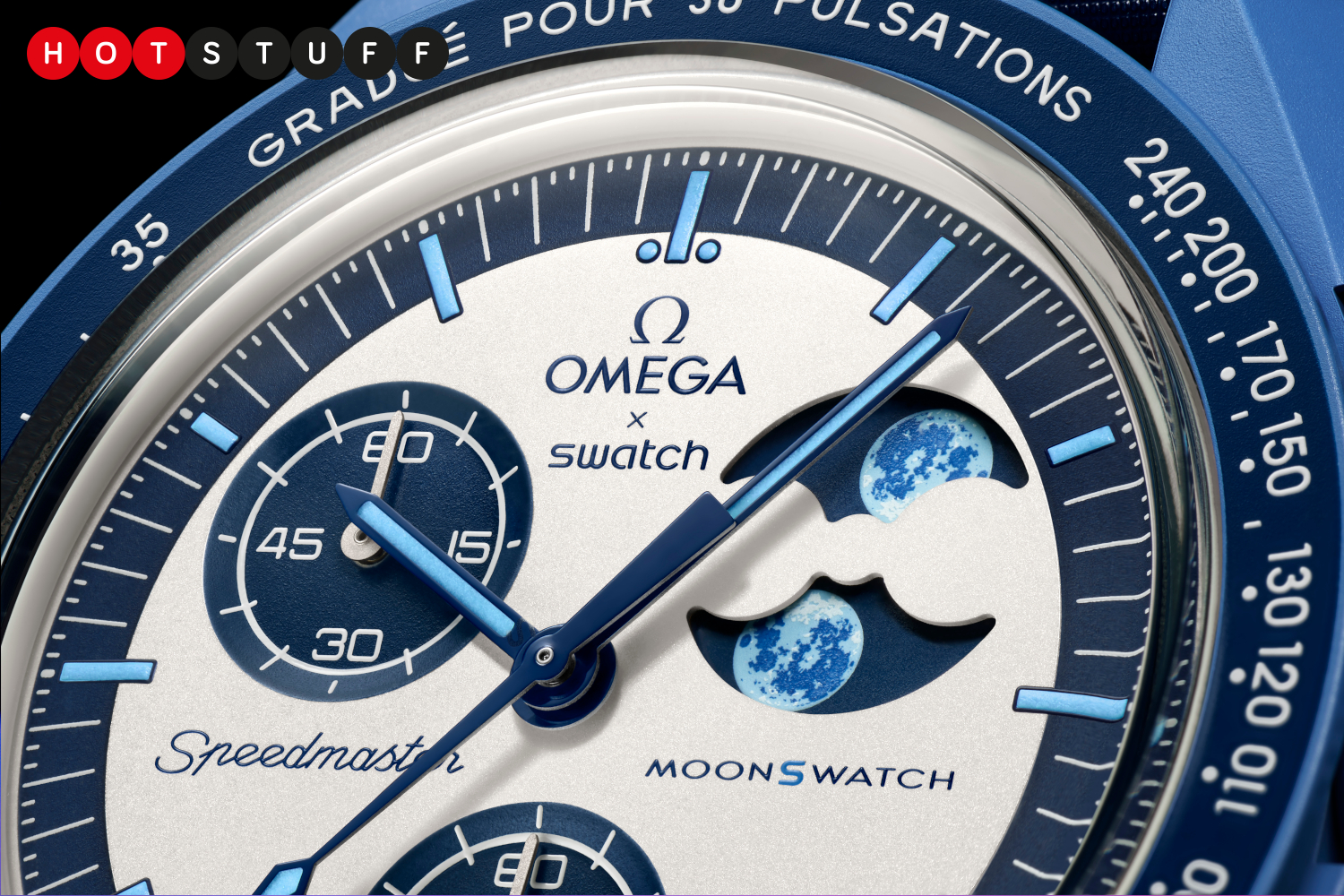 The Swatch Moonswatch Super Blue Moonphase is the best limited edition ...