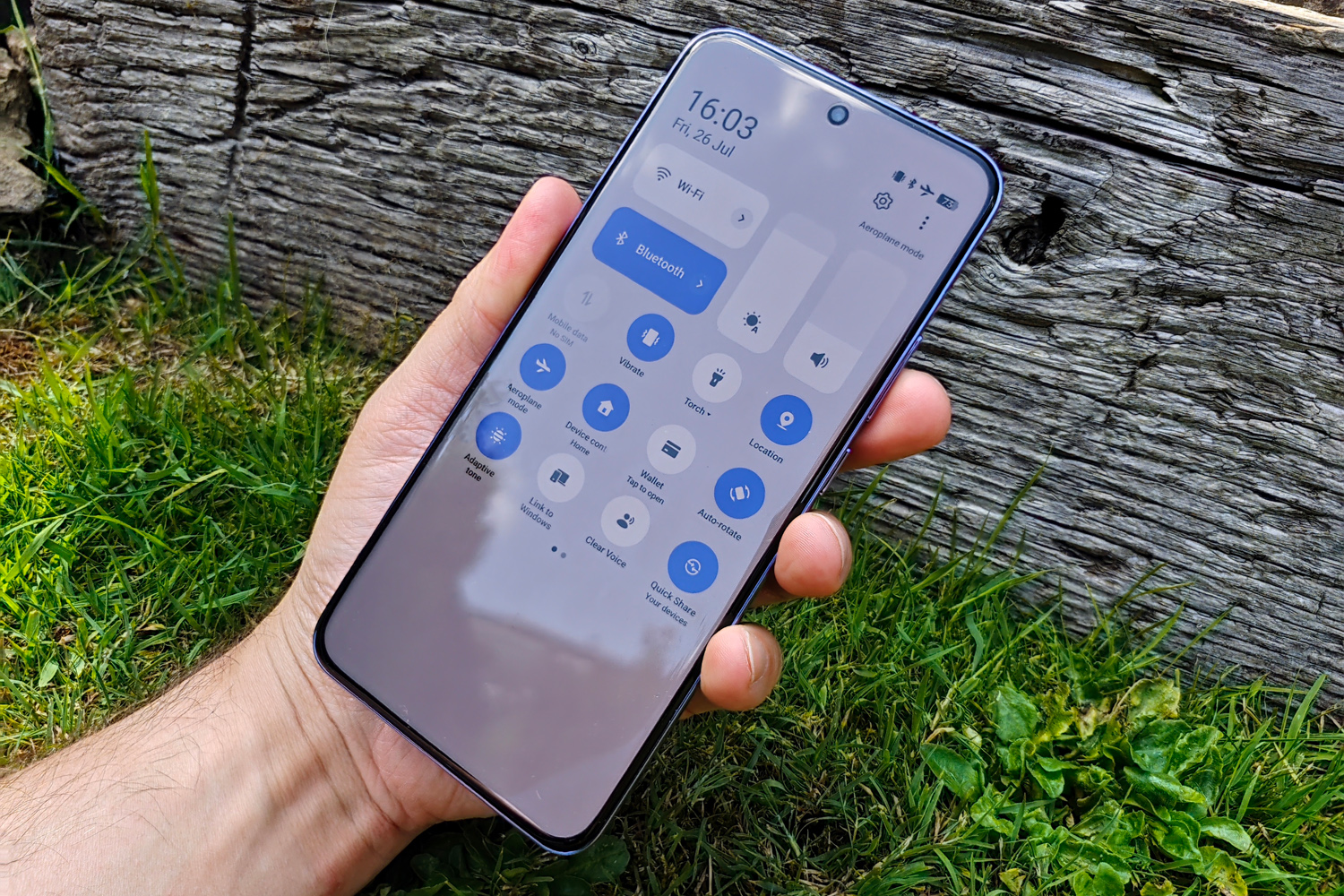 Oppo Reno 12 Pro review quick settings