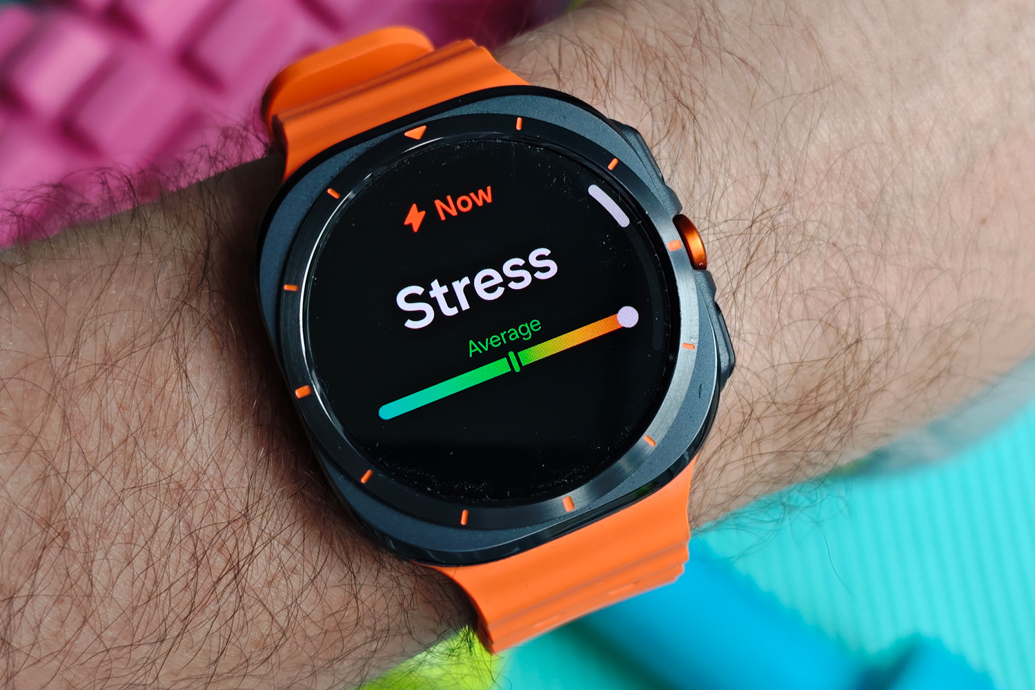 Samsung Galaxy Watch Ultra review stress