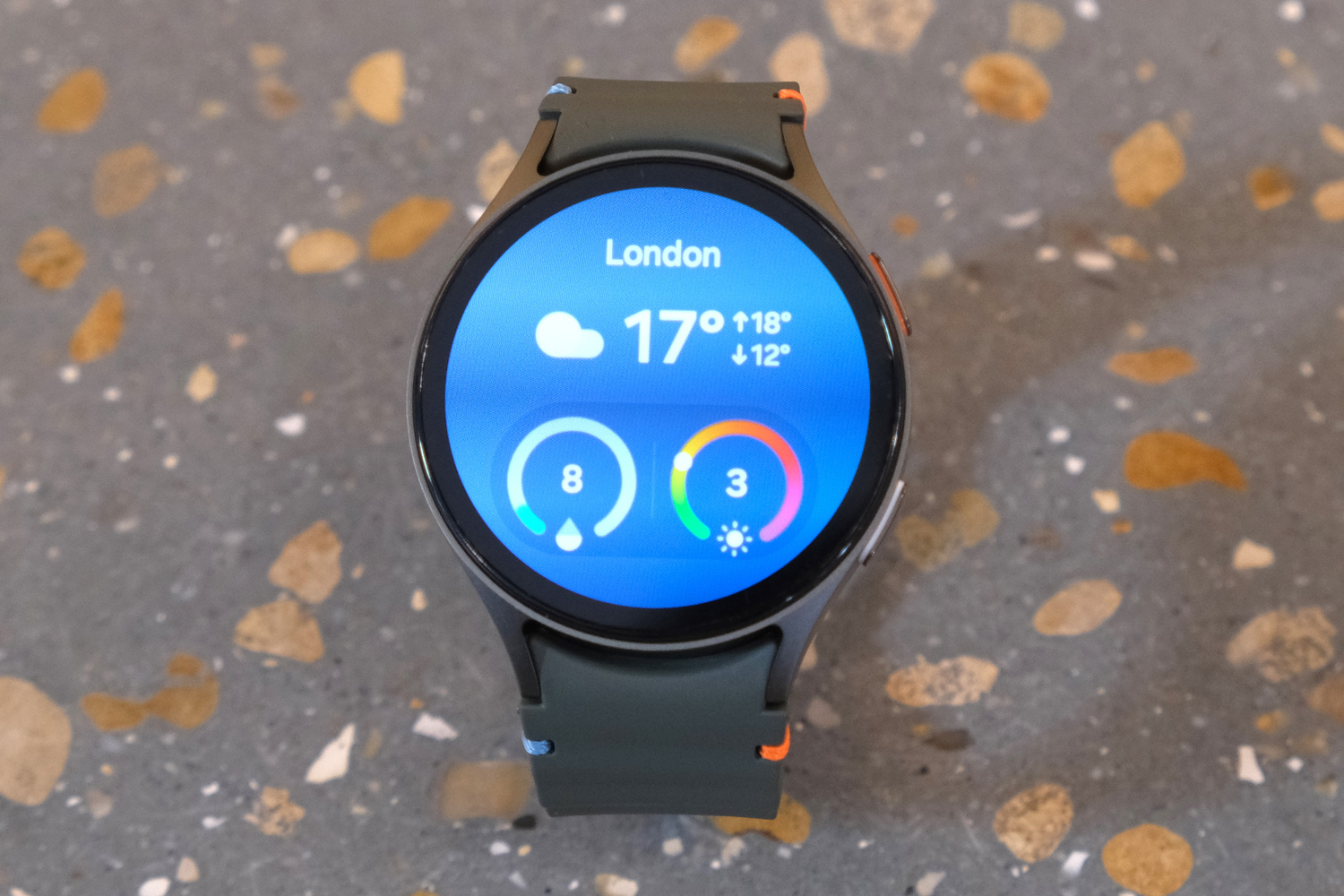 Samsung Galaxy Watch7 hands-on widgets