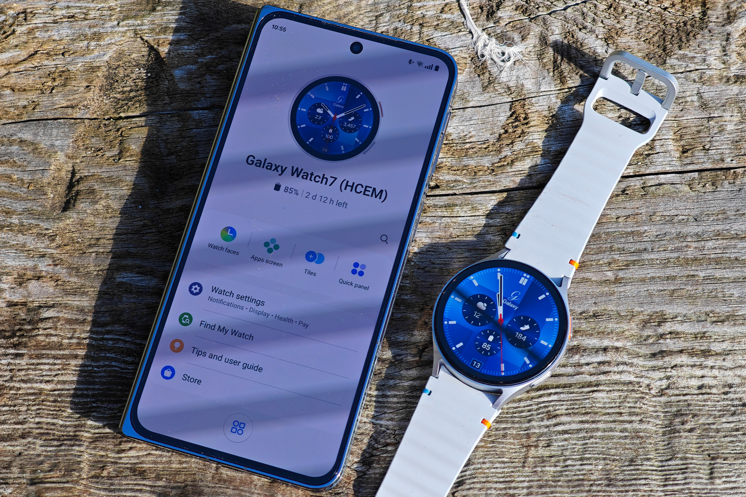 Samsung Galaxy Watch7 review Galaxy wearable app