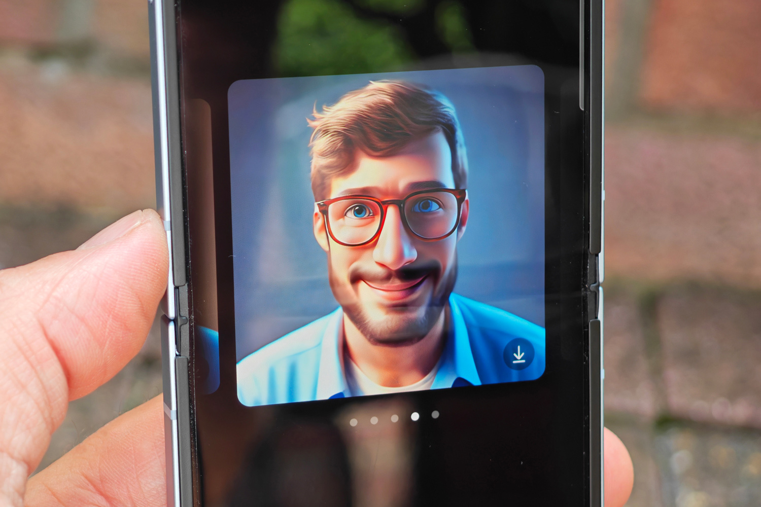 Samsung Galaxy Z Flip6 review AI portrait studio