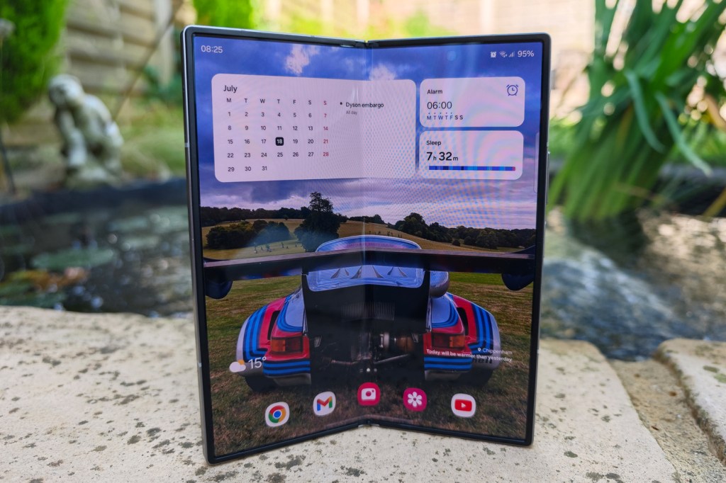 Samsung Galaxy Z Fold6 review inner screen