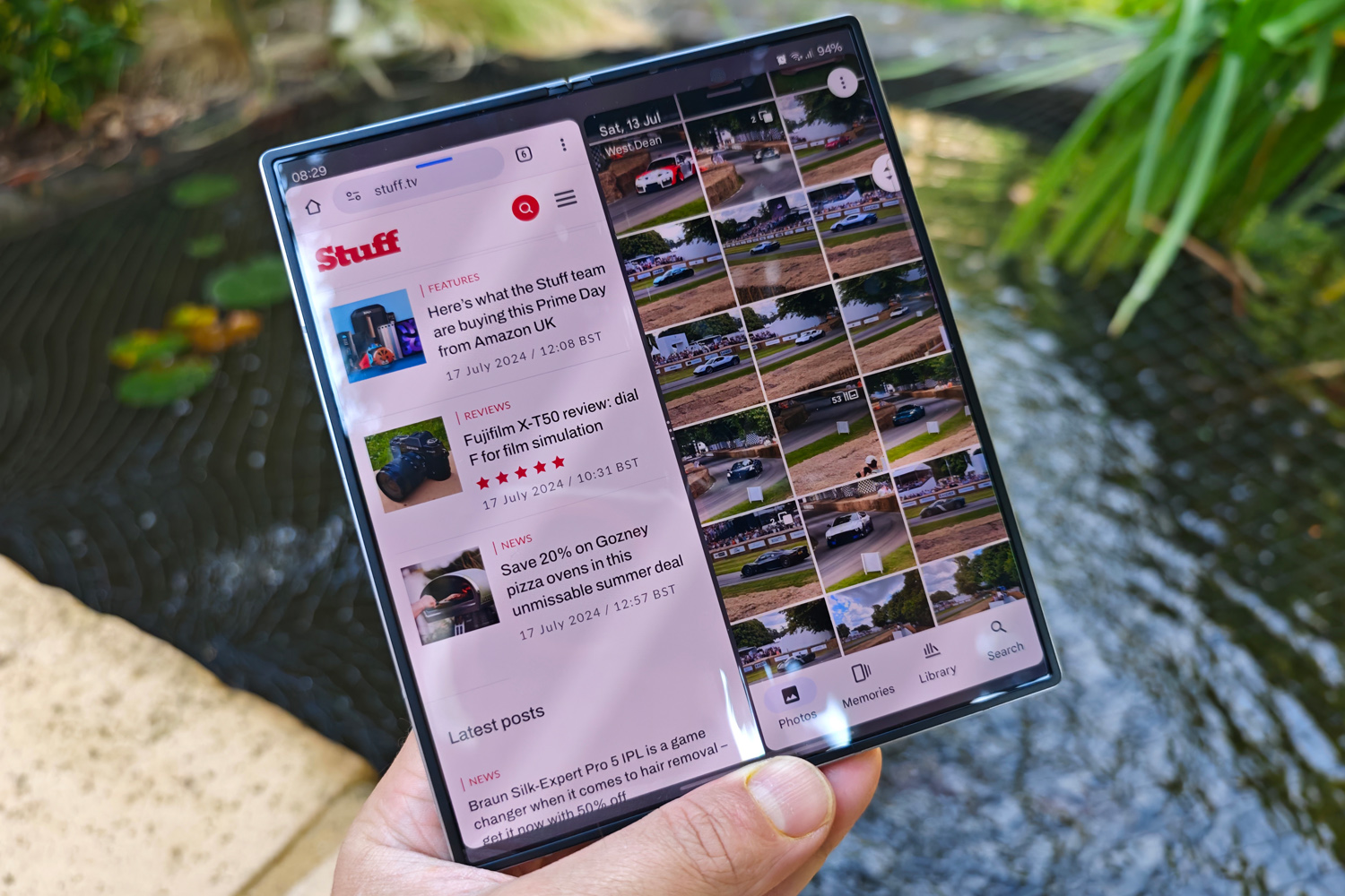 Samsung Galaxy Z Fold6 review multitasking