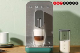Smeg’s newest coffee machine handles milk as well as your beans