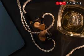 These wood headphones are made from the barrel of my favourite drink