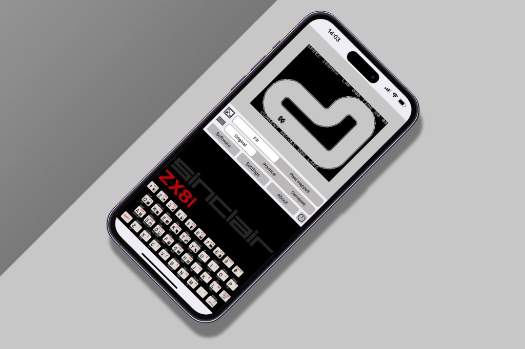 ZX81 app for iPhone