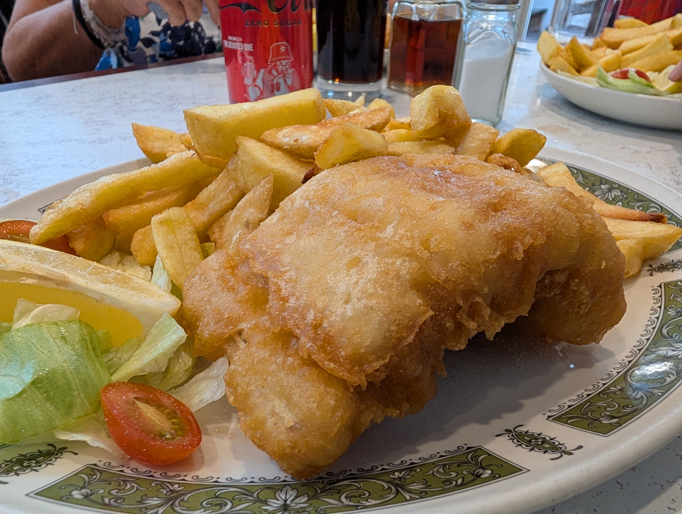 Google Pixel 9 Pro XL camera samples fish and chips