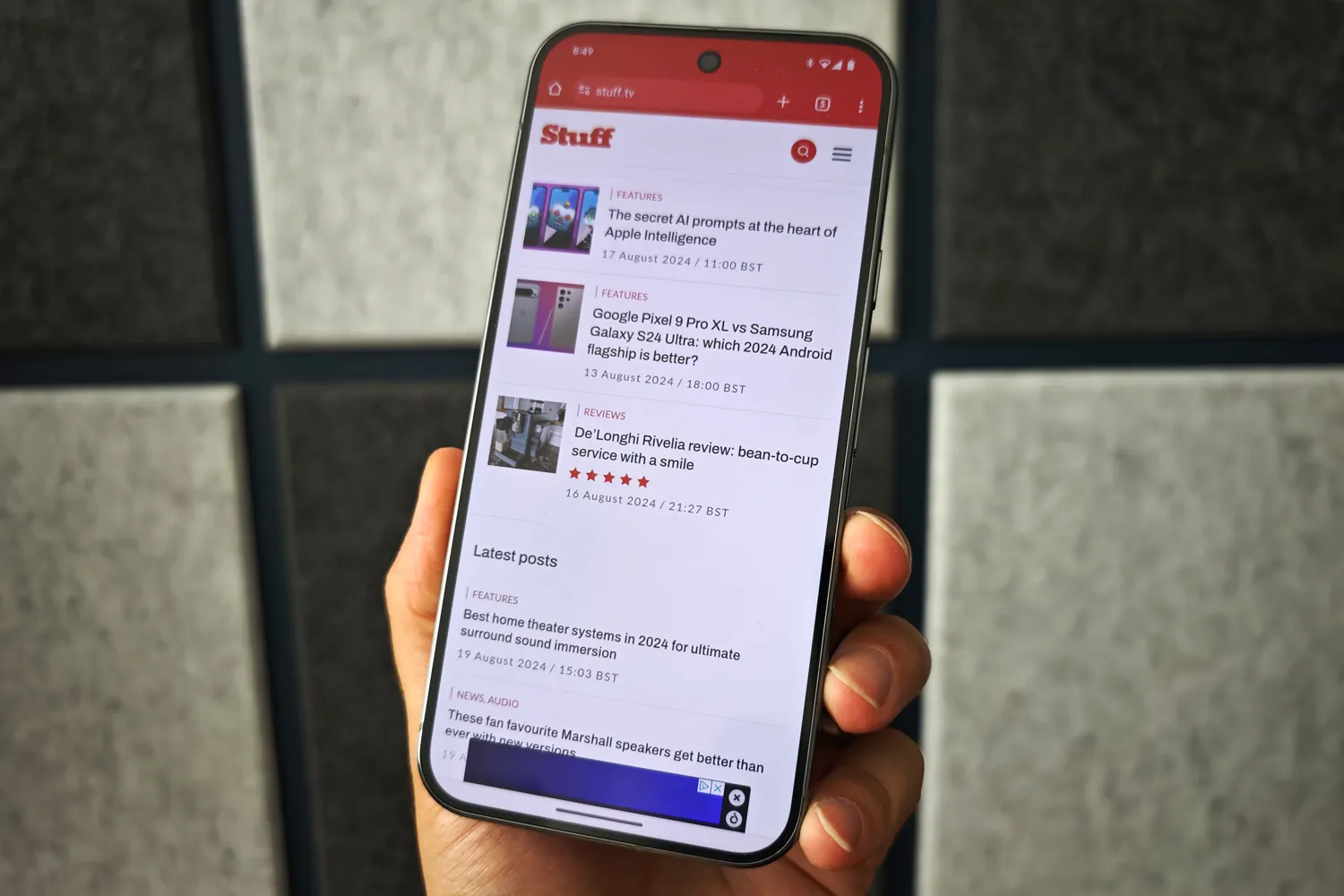 Google Pixel 9 Pro XL review Stuff website