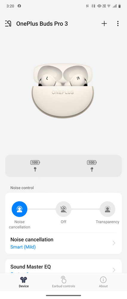 OnePlus Buds Pro 3 review app home