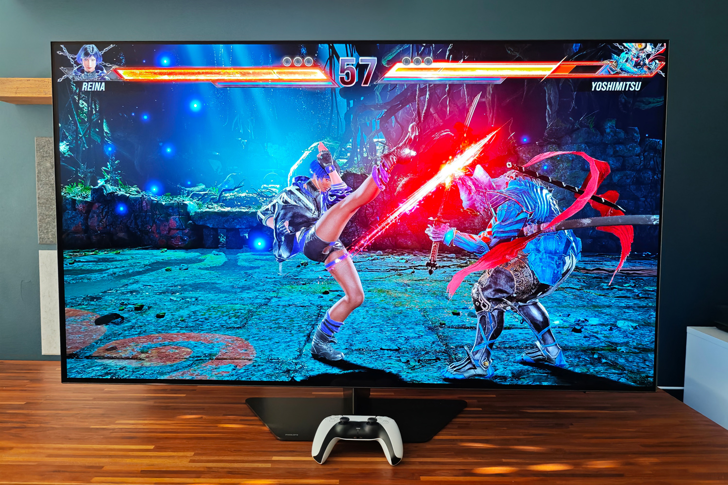 Philips 55OLED809 review gaming Tekken